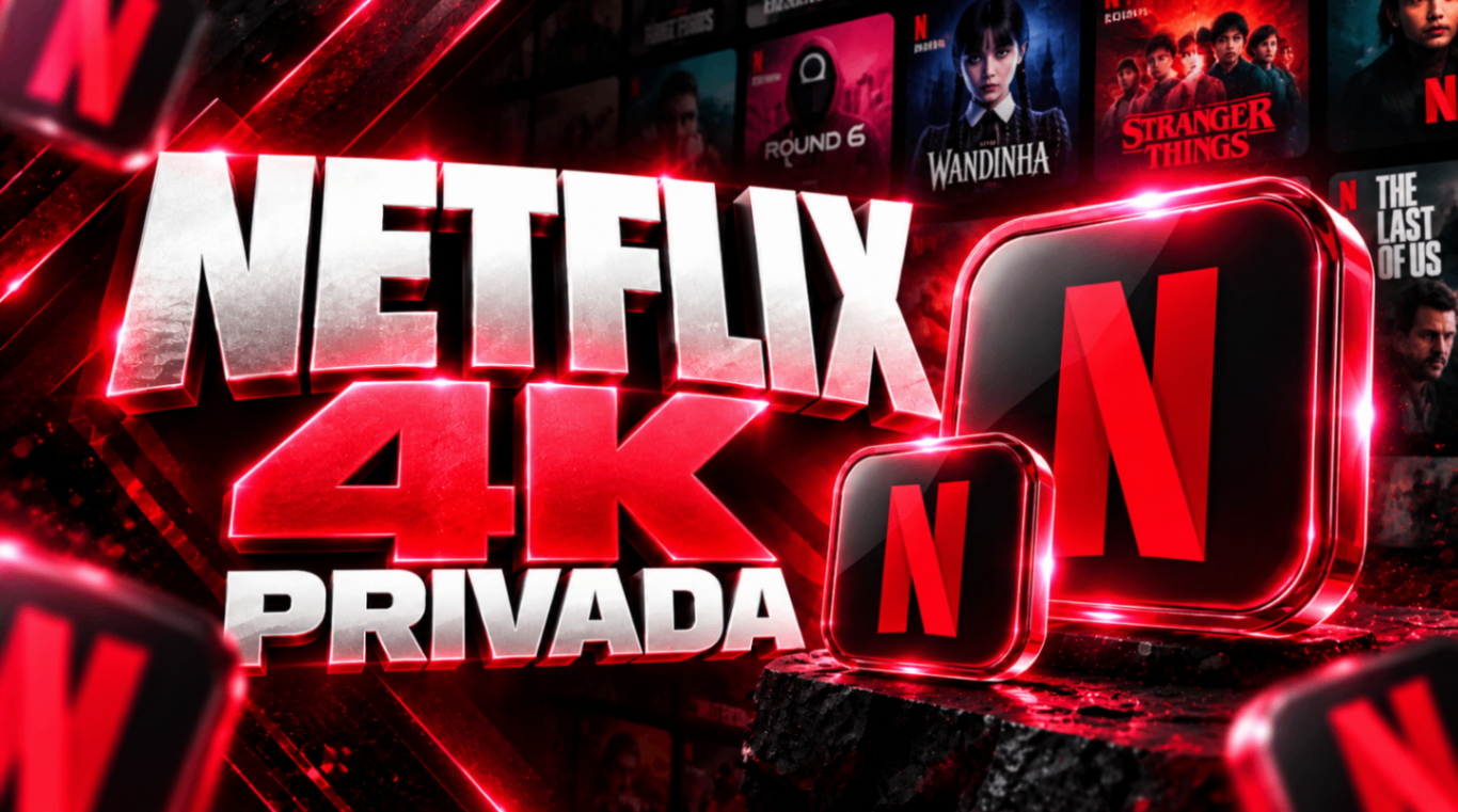 🥈 NETFLIX 4K - 30 DIAS (COMPARTILHADA)